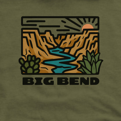 Big Bend National Park Hoodie Adventure and Outdoors Themed Hoodie