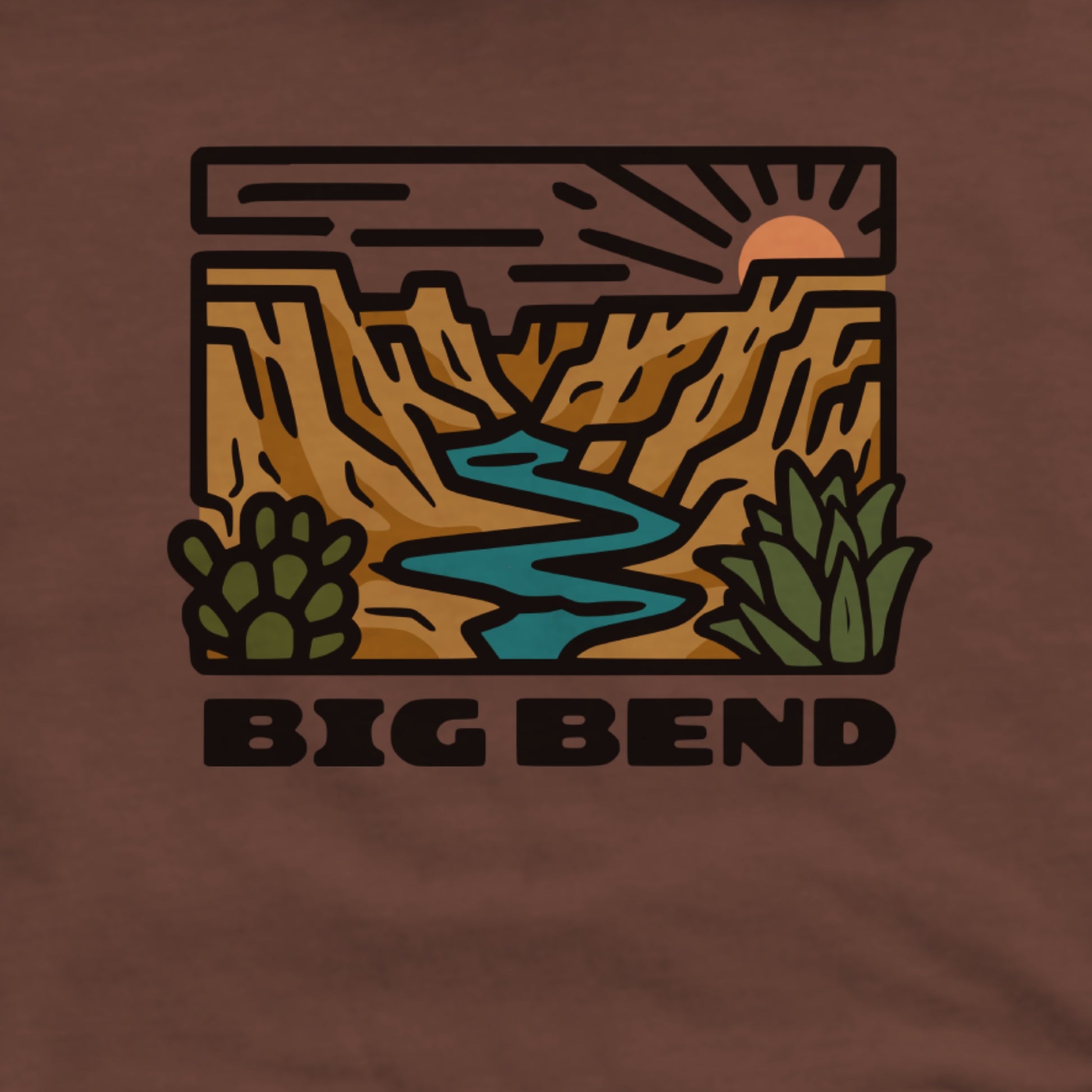 Big Bend National Park Hoodie Adventure and Outdoors Themed Hoodie