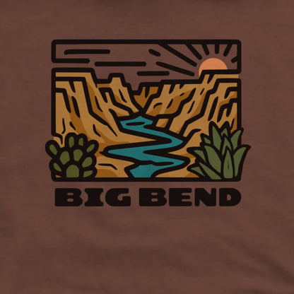 Big Bend National Park Hoodie Adventure and Outdoors Themed Hoodie