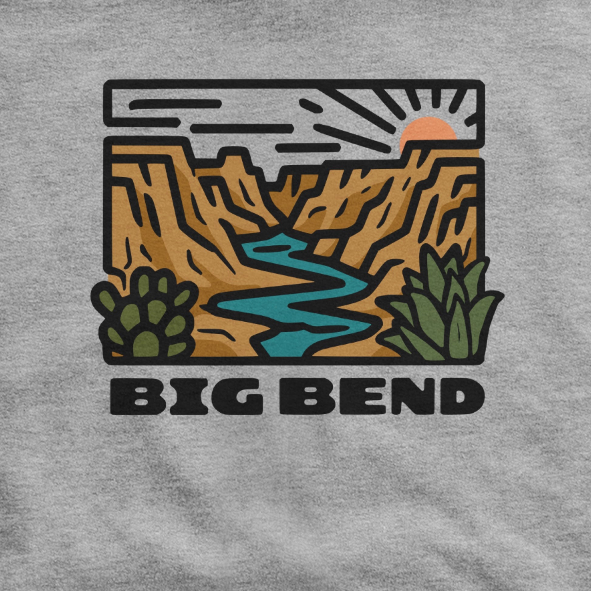 Big Bend National Park Hoodie Adventure and Outdoors Themed Hoodie