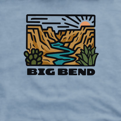 Big Bend National Park Crewneck Sweatshirt Adventure and Outdoors Themed Sweatshirt