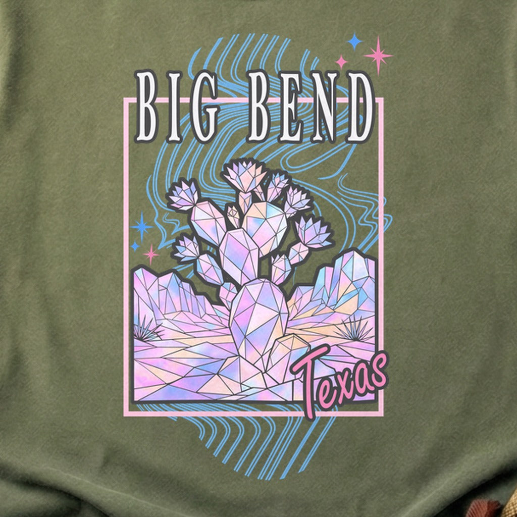 Big Bend Retro 80's Cotton T-Shirt