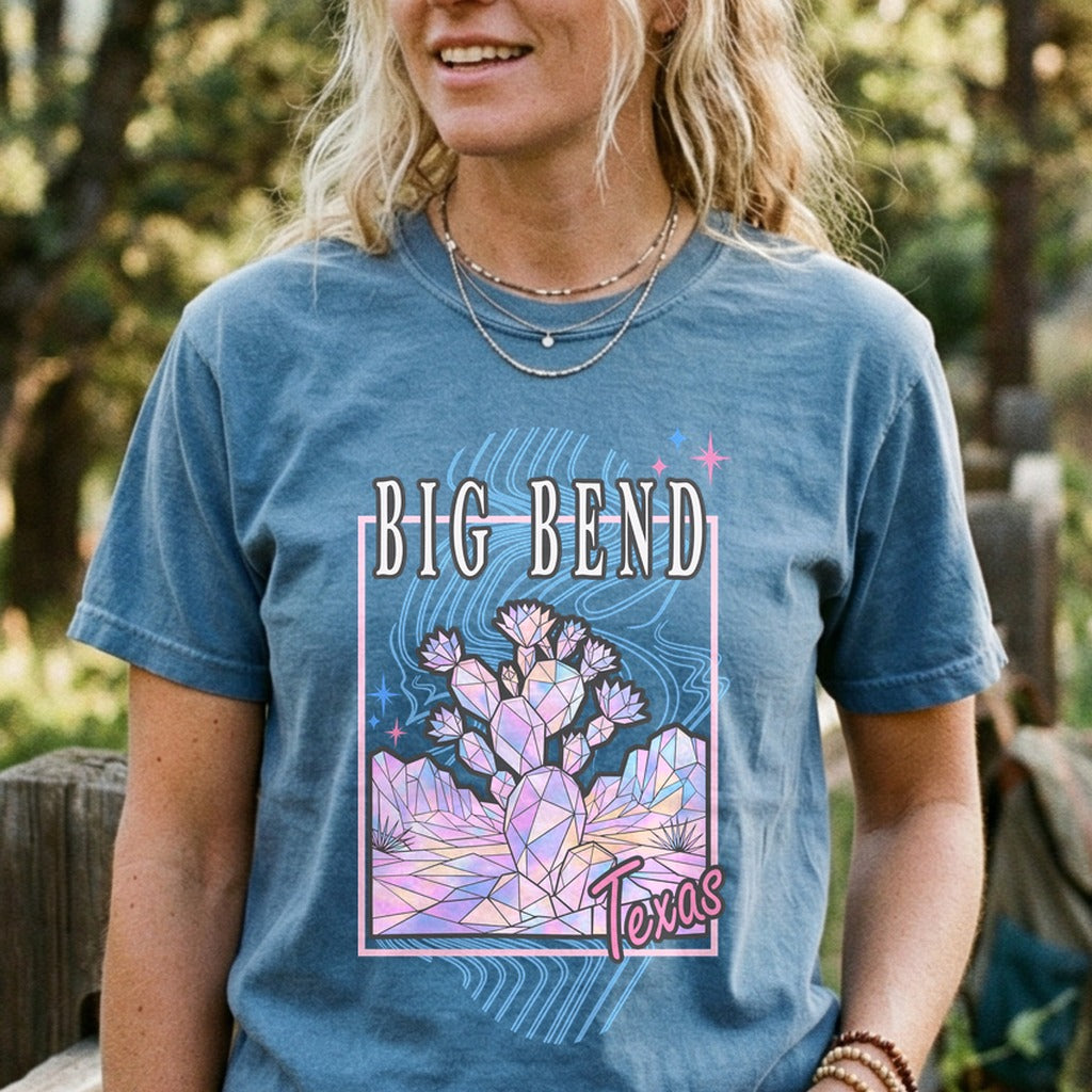 Big Bend Retro 80's Cotton T-Shirt