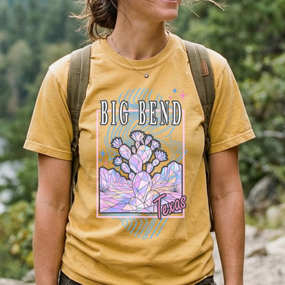 Big Bend Retro 80's Cotton T-Shirt