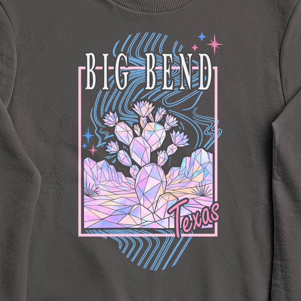 Big Bend Retro 80's Crewneck Sweatshirt