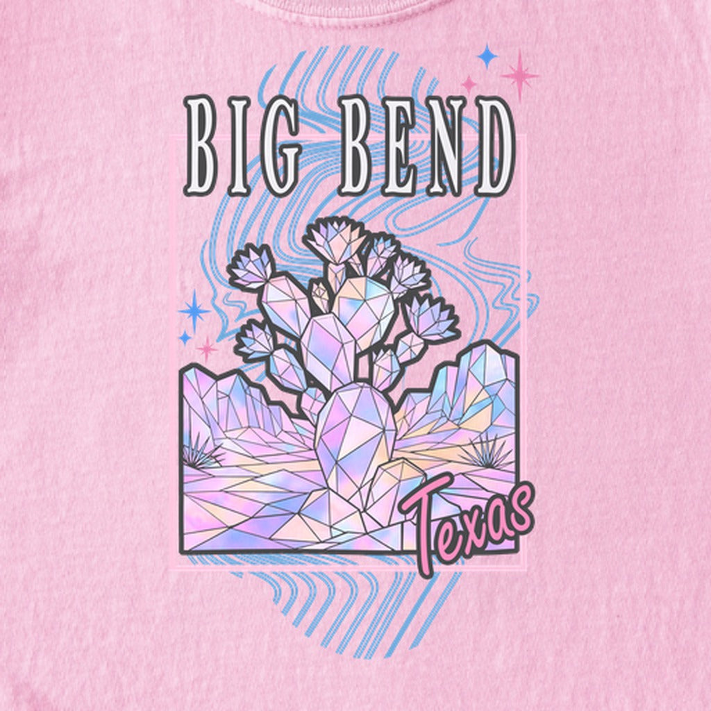 Big Bend Retro 80's Kids Cotton T-Shirt