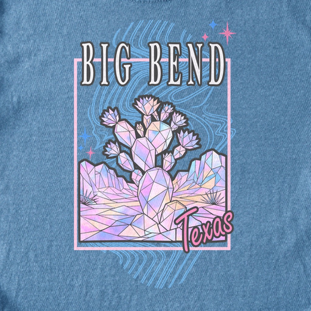 Big Bend Retro 80's Kids Cotton T-Shirt