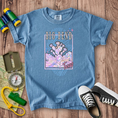 Big Bend Retro 80's Kids Cotton T-Shirt