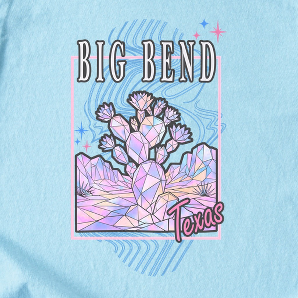 Big Bend Retro 80's Kids Cotton T-Shirt