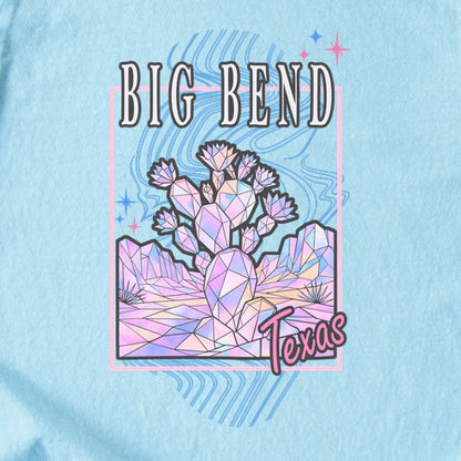 Big Bend Retro 80's Kids Cotton T-Shirt