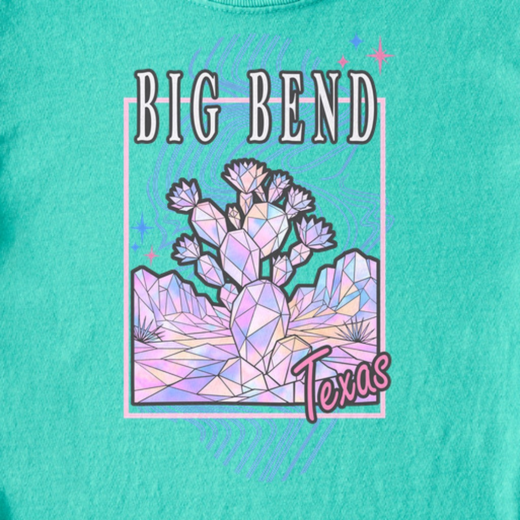 Big Bend Retro 80's Kids Cotton T-Shirt