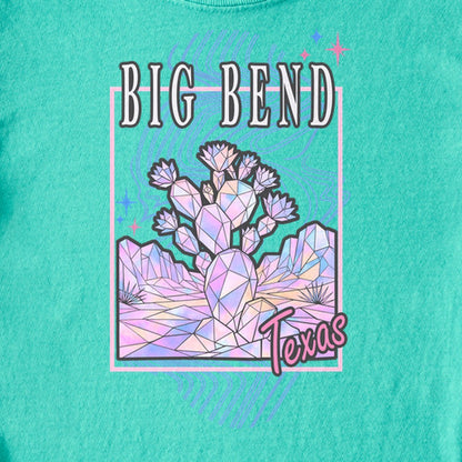 Big Bend Retro 80's Kids Cotton T-Shirt
