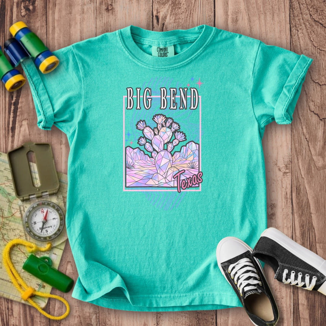 Big Bend Retro 80's Kids Cotton T-Shirt