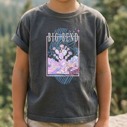Big Bend Retro 80's Kids Cotton T-Shirt