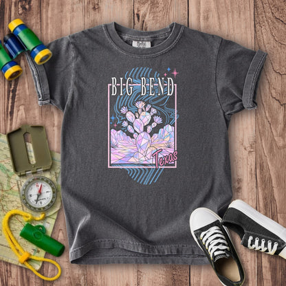 Big Bend Retro 80's Kids Cotton T-Shirt