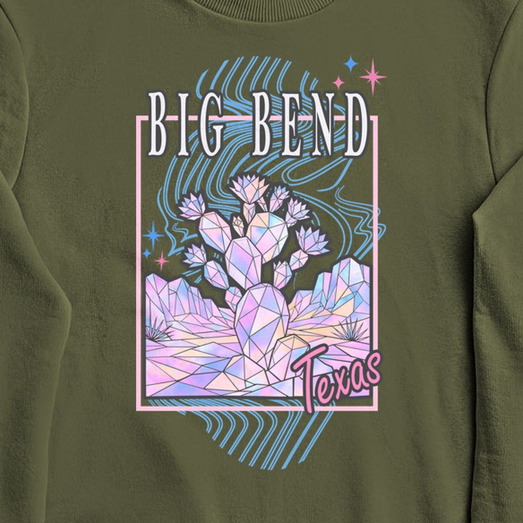 Big Bend Retro 80's Crewneck Sweatshirt