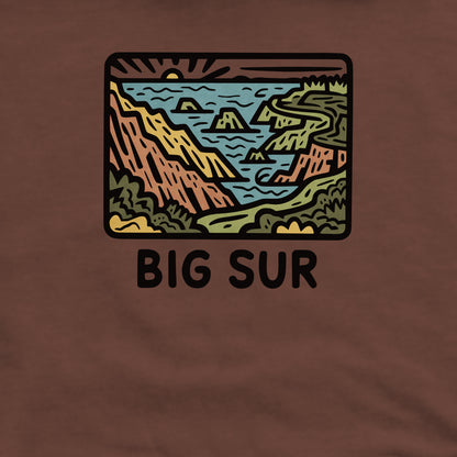 Big Sur State Park Crewneck Sweatshirt Adventure and Outdoors Themed Sweatshirt
