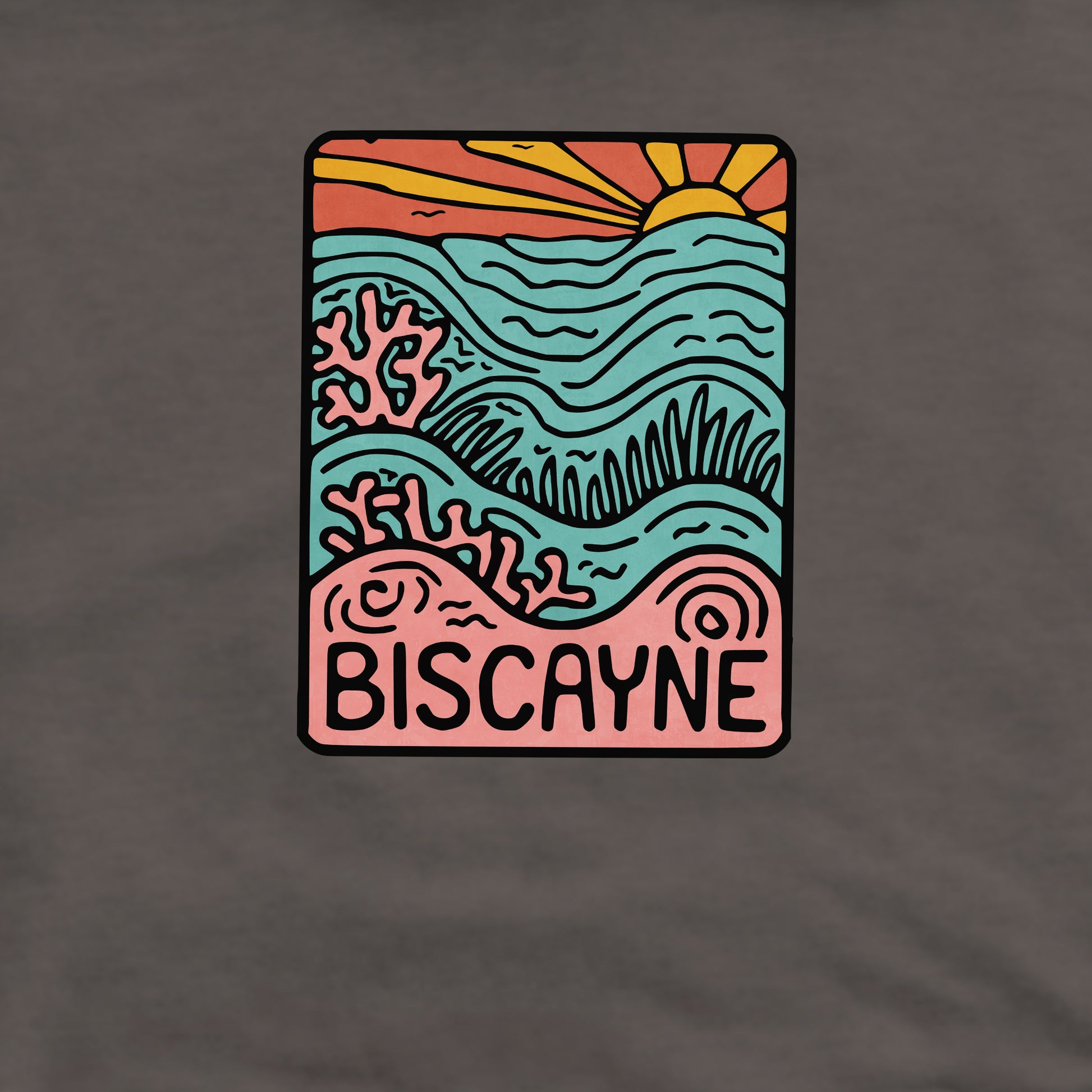 Biscayne National Park Crewneck Sweatshirt Adventure and Outdoors Themed Sweatshirt