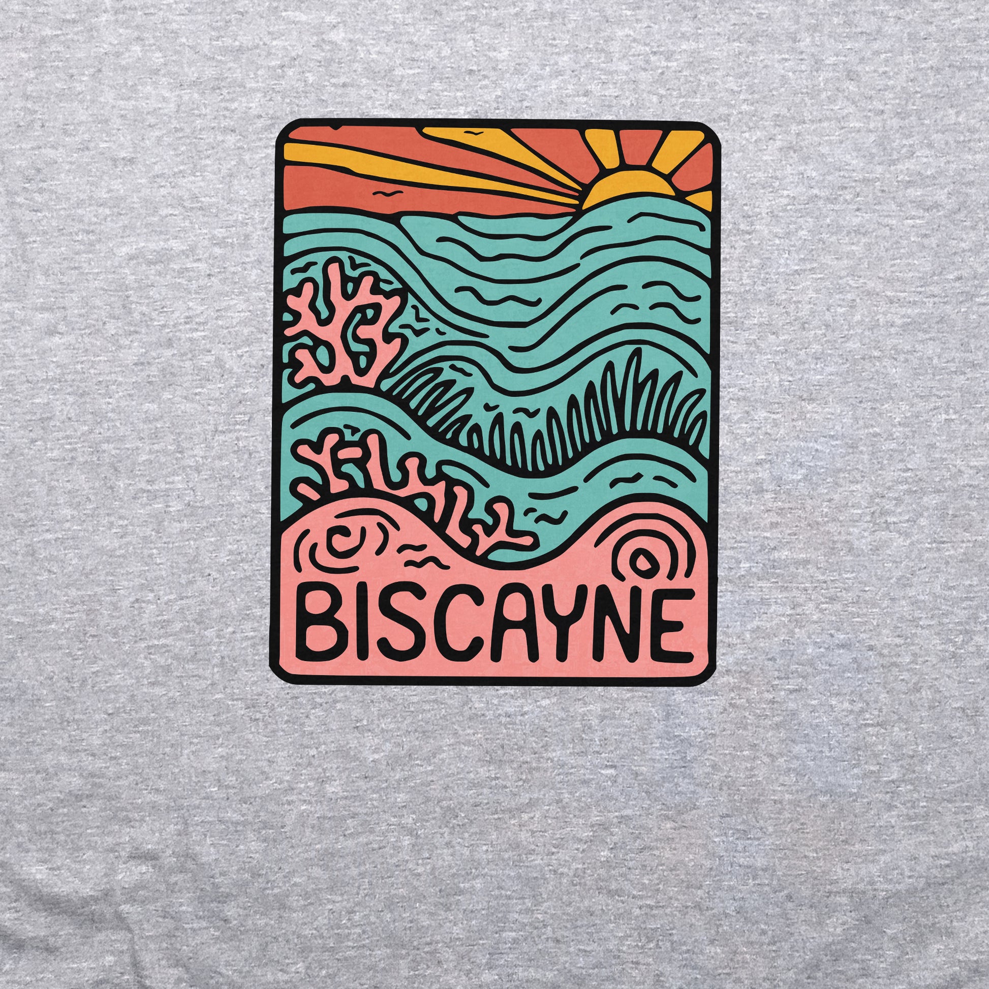 Biscayne National Park Crewneck Sweatshirt Adventure and Outdoors Themed Sweatshirt