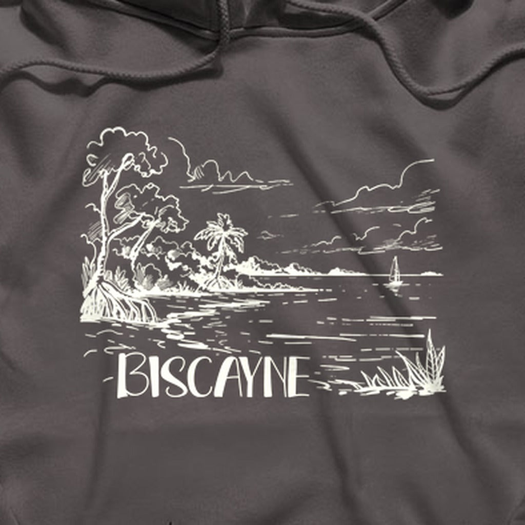 Biscayne National Park Line Drawing Hoodie