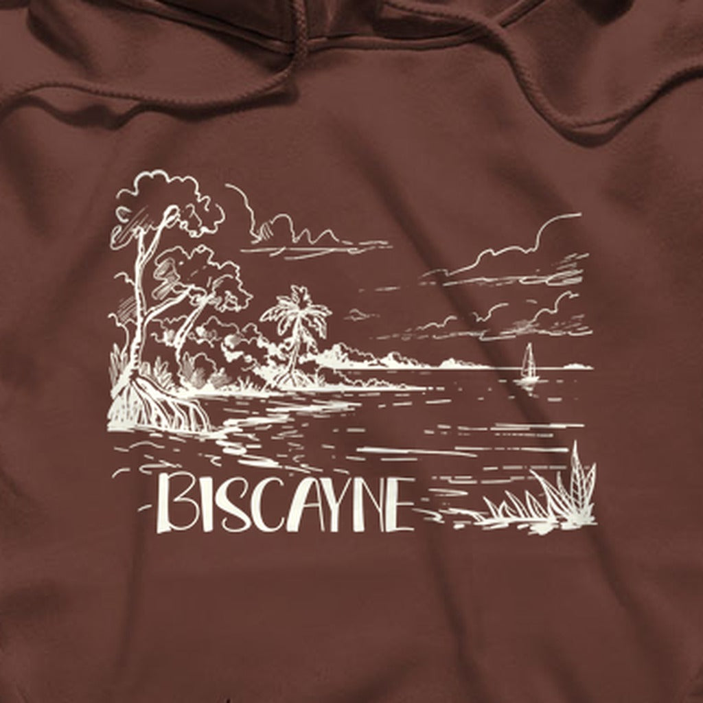 Biscayne National Park Line Drawing Hoodie
