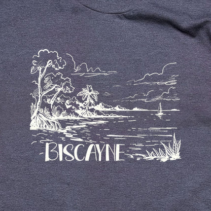Biscayne National Park Line Drawing T-Shirt