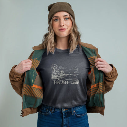 Biscayne National Park Line Drawing T-Shirt