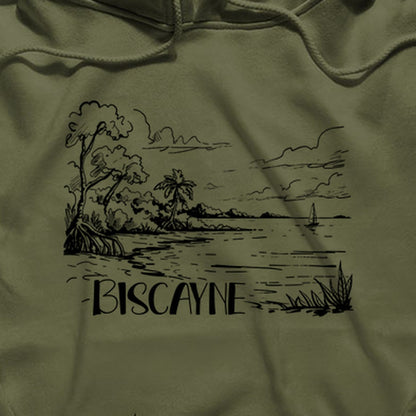 Biscayne National Park Line Drawing Hoodie