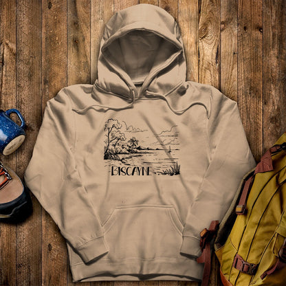 Biscayne National Park Line Drawing Hoodie