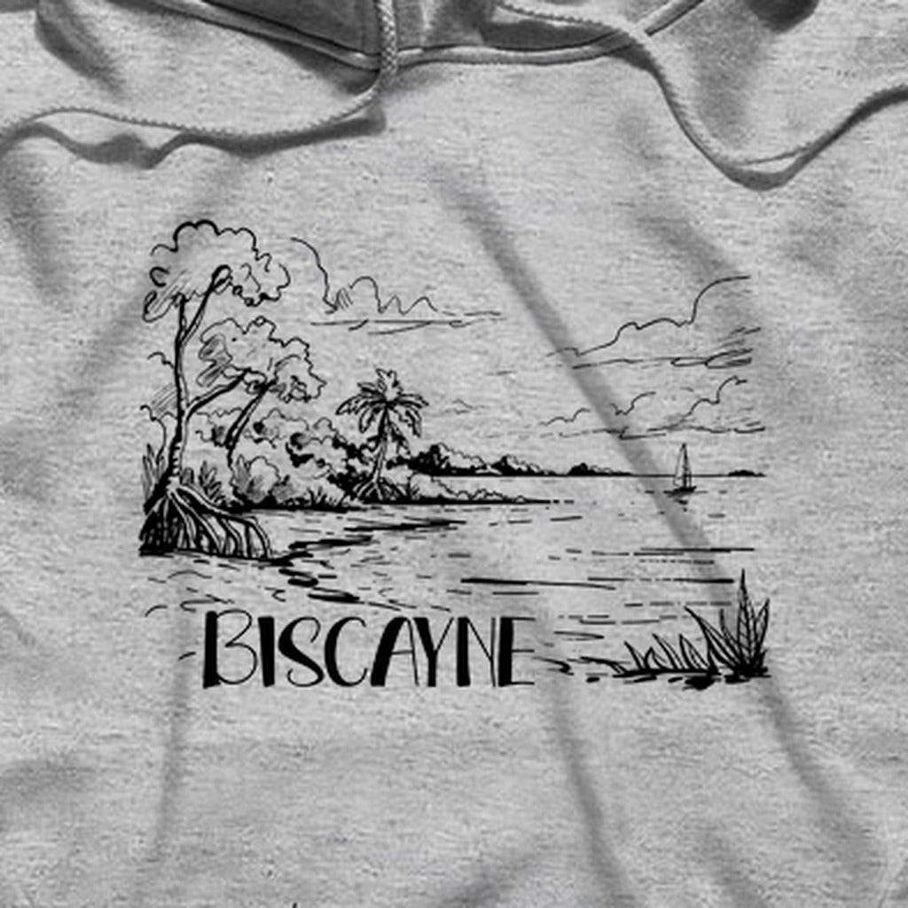 Biscayne National Park Line Drawing Hoodie