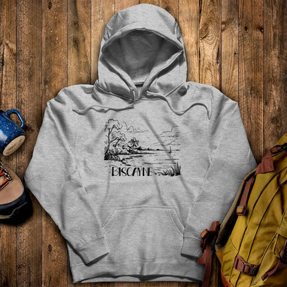 Biscayne National Park Line Drawing Hoodie