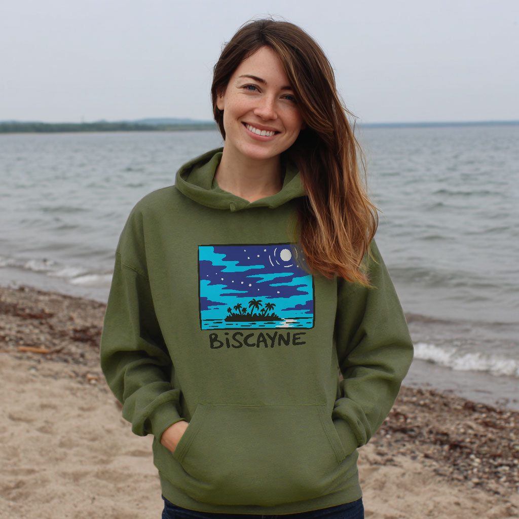 Biscayne at Night Hoodie