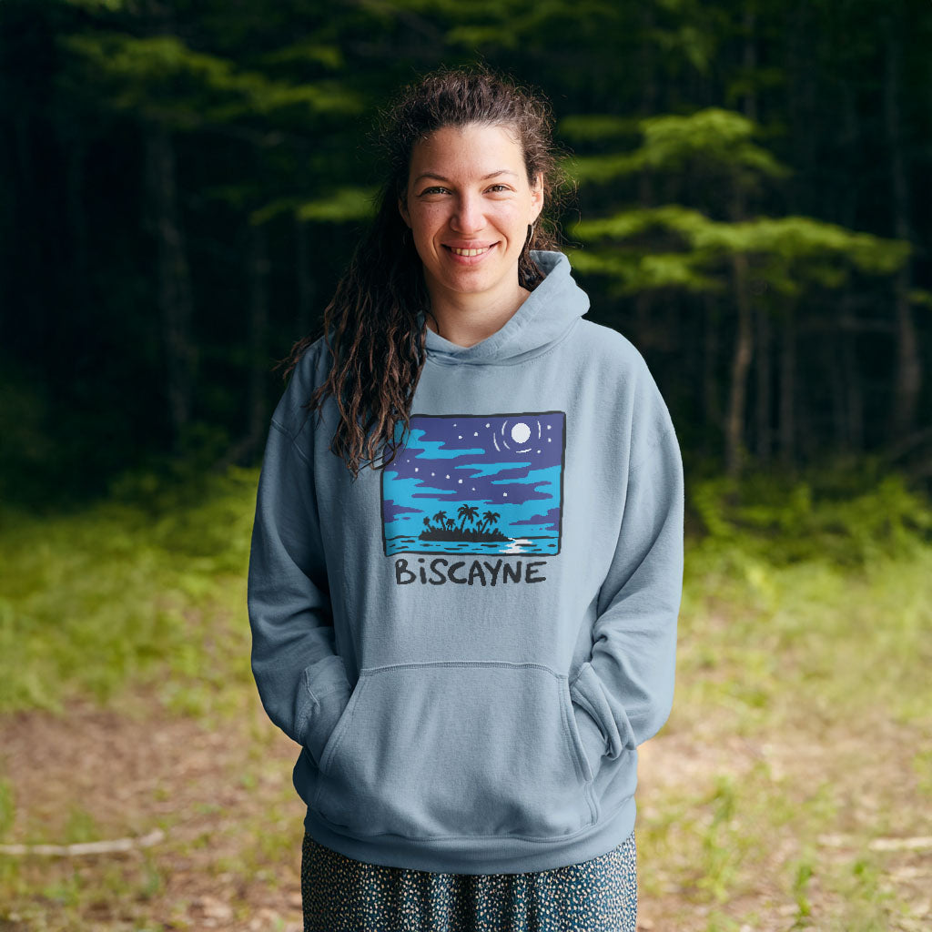 Biscayne at Night Hoodie