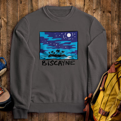 Biscayne at Night Crewneck Sweatshirt