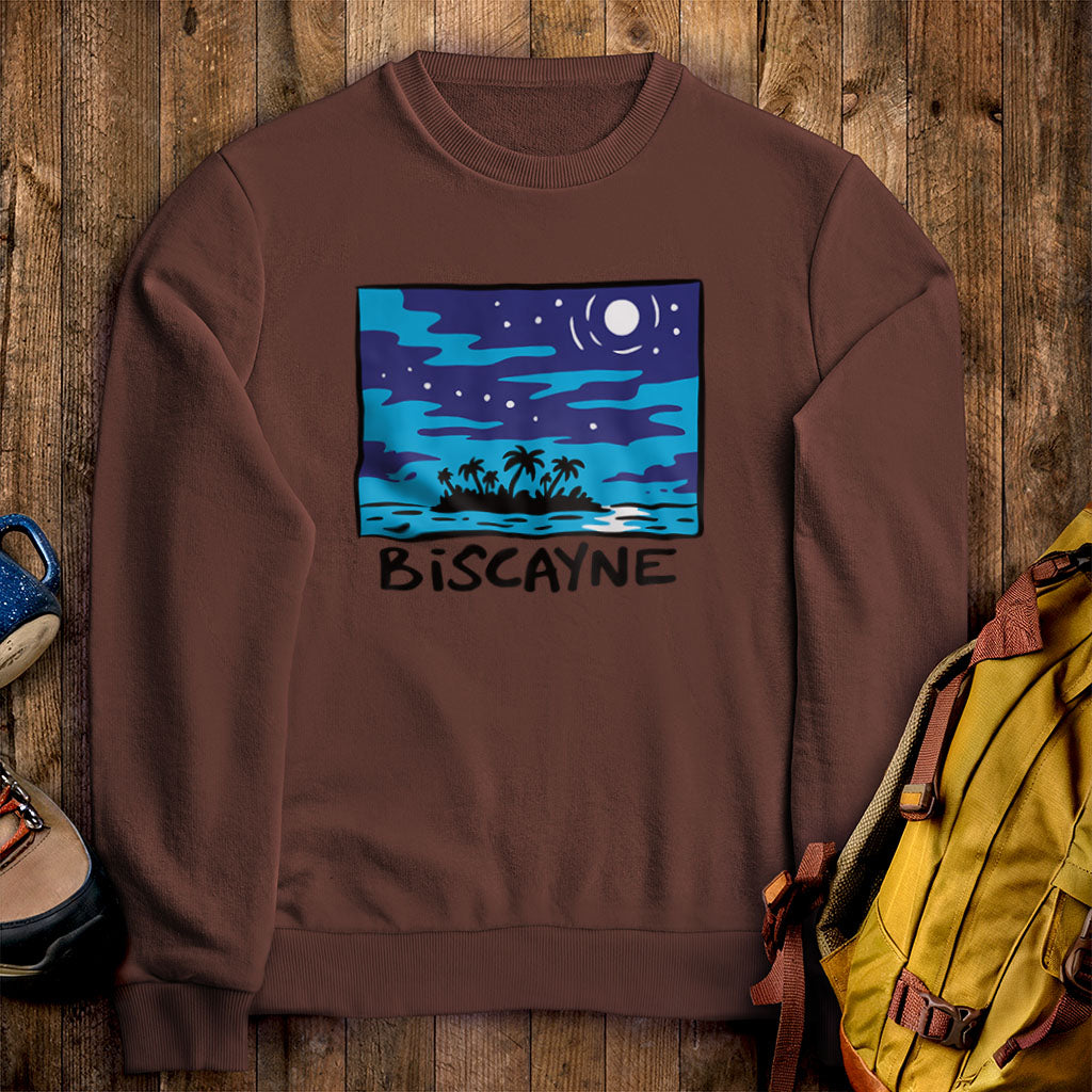 Biscayne at Night Crewneck Sweatshirt