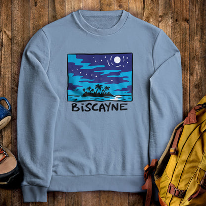 Biscayne at Night Crewneck Sweatshirt