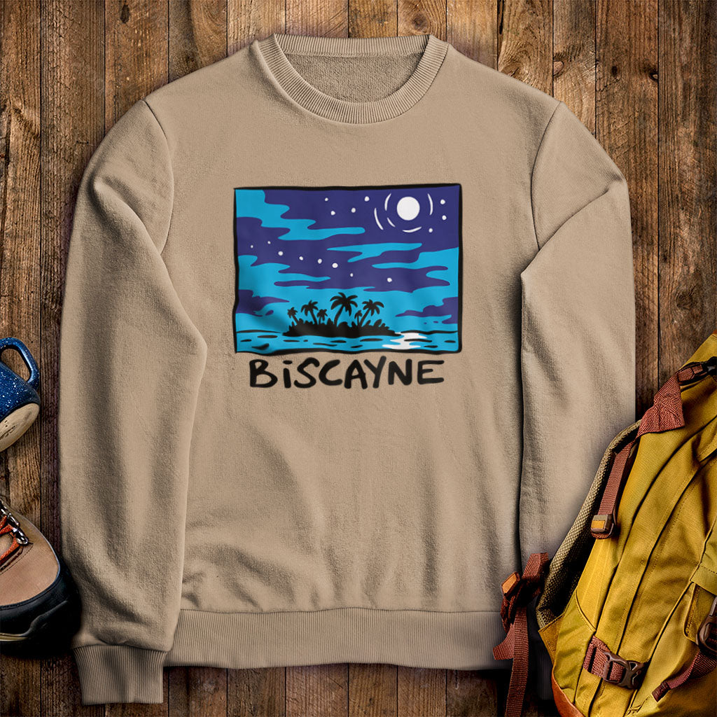 Biscayne at Night Crewneck Sweatshirt