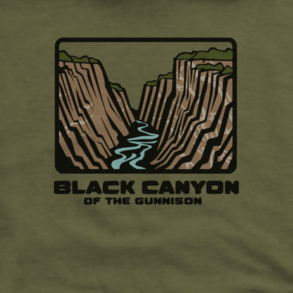 Black Canyon of the Gunnison National Park Hoodie Adventure and Outdoors Themed Hoodie