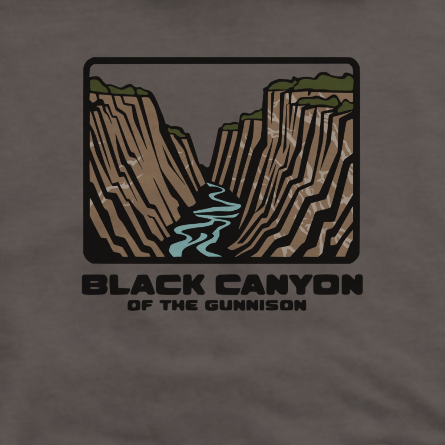 Black Canyon of the Gunnison National Park Hoodie Adventure and Outdoors Themed Hoodie