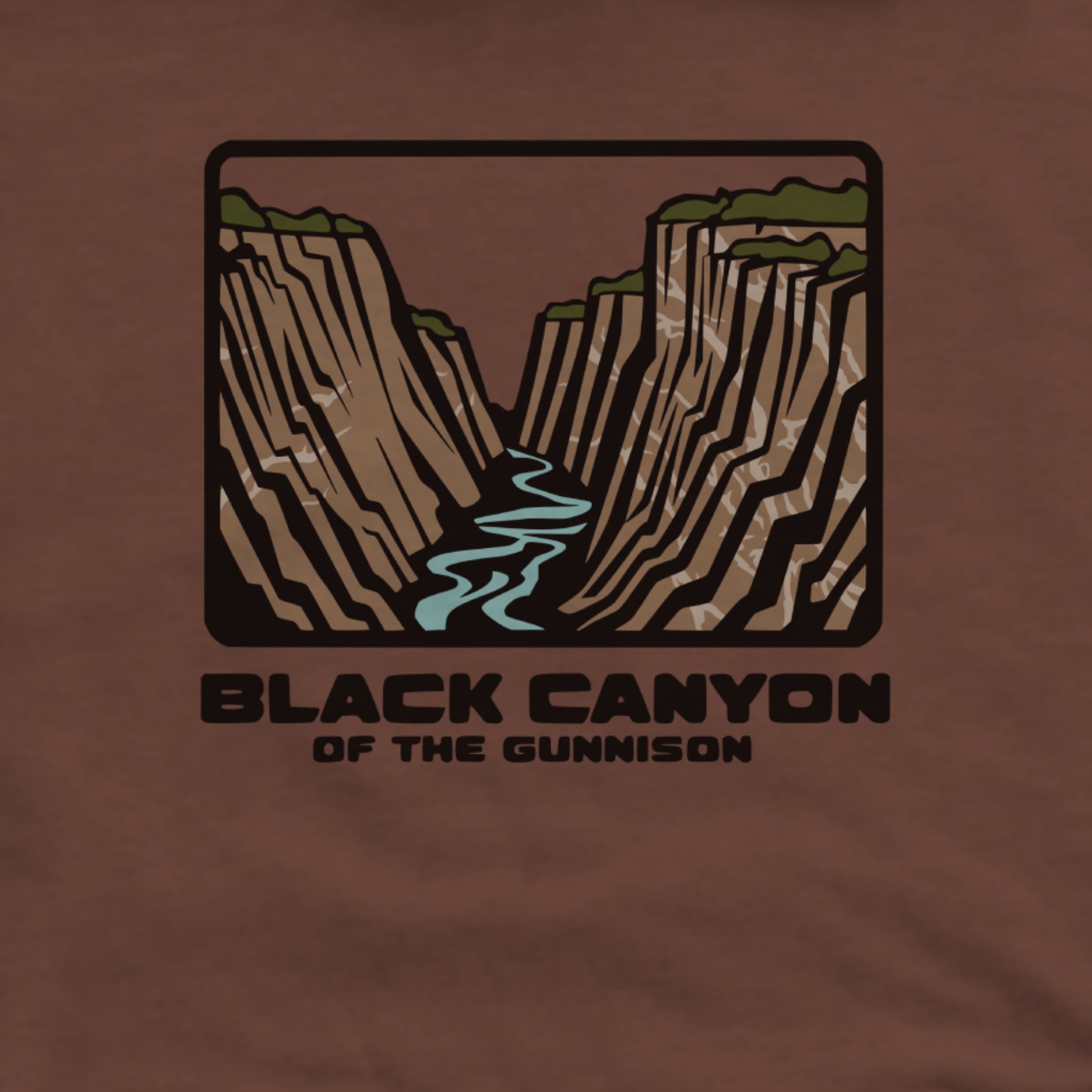 Black Canyon of the Gunnison National Park Hoodie Adventure and Outdoors Themed Hoodie