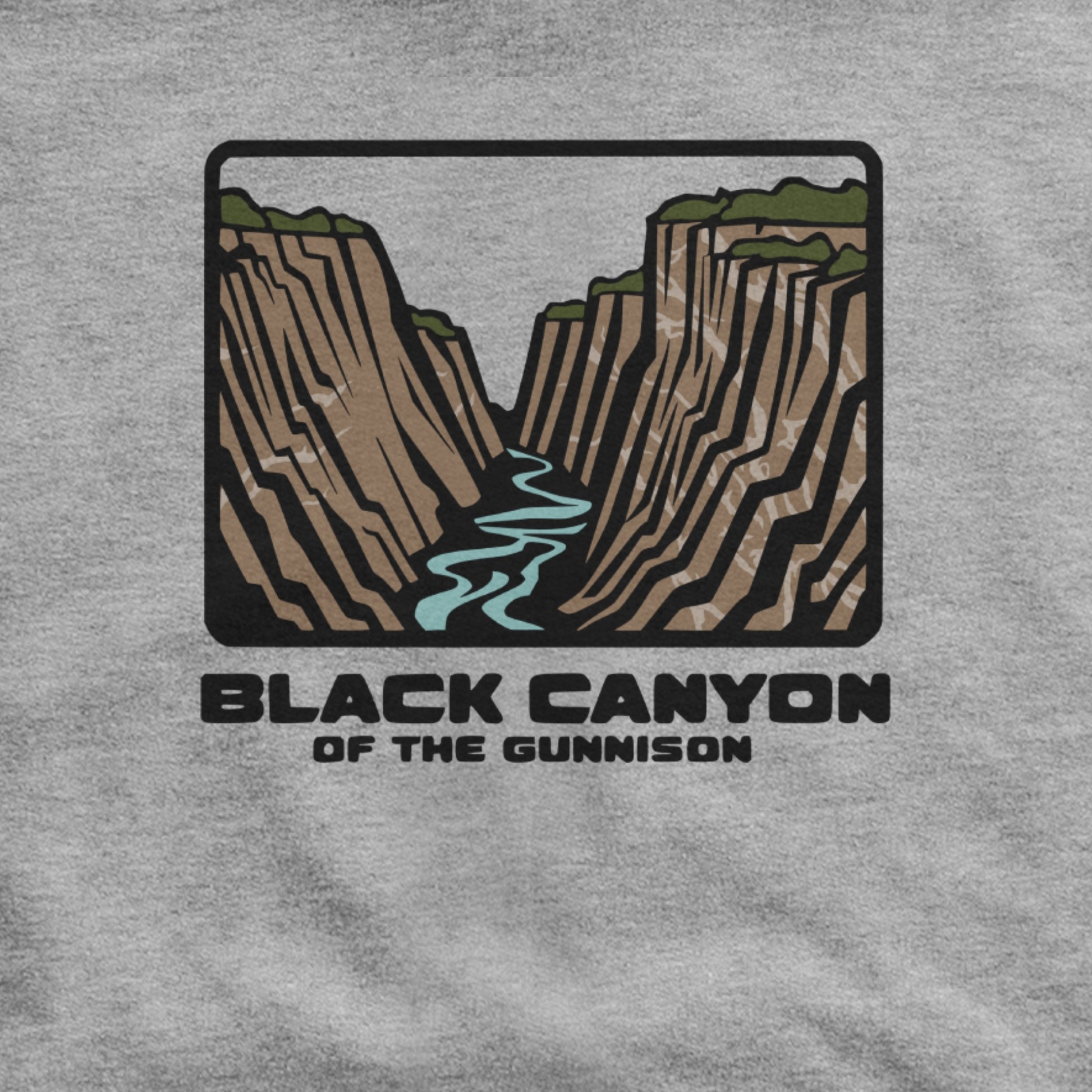 Black Canyon of the Gunnison National Park Hoodie Adventure and Outdoors Themed Hoodie