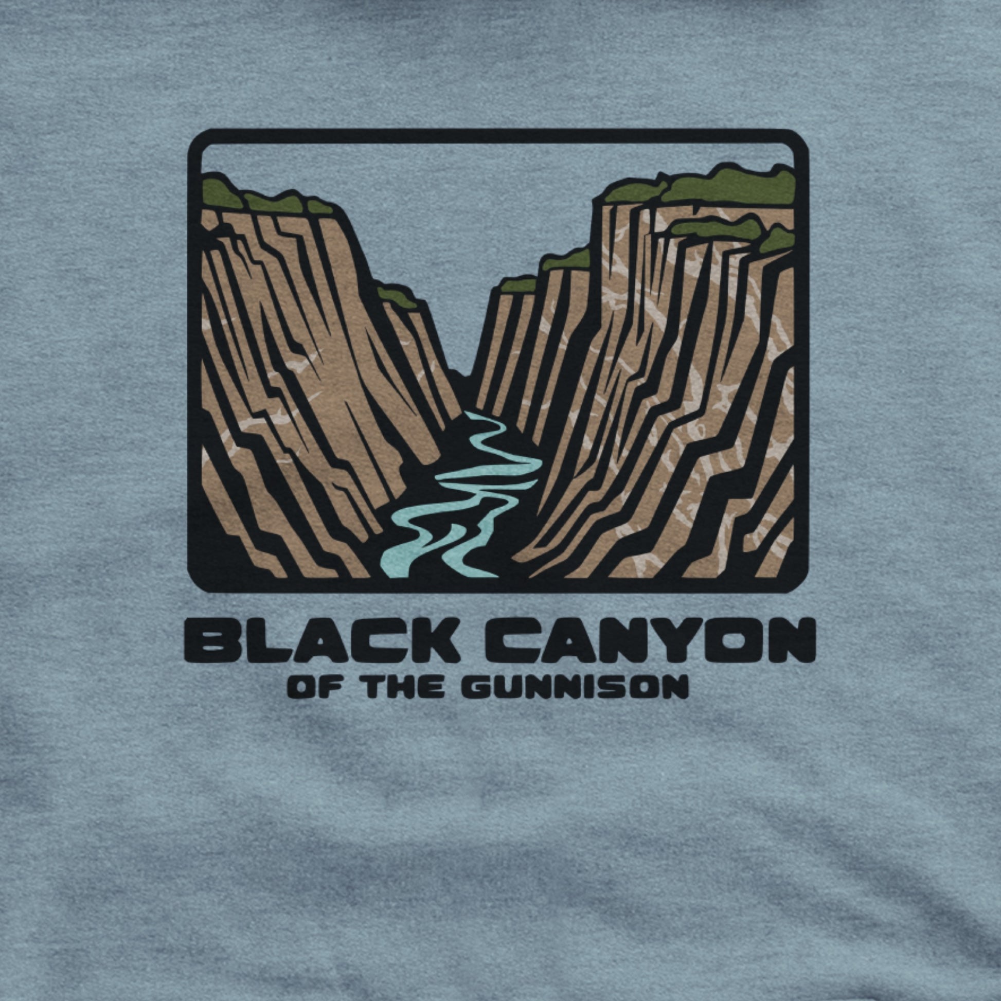 Black Canyon of the Gunnison National Park Hoodie Adventure and Outdoors Themed Hoodie