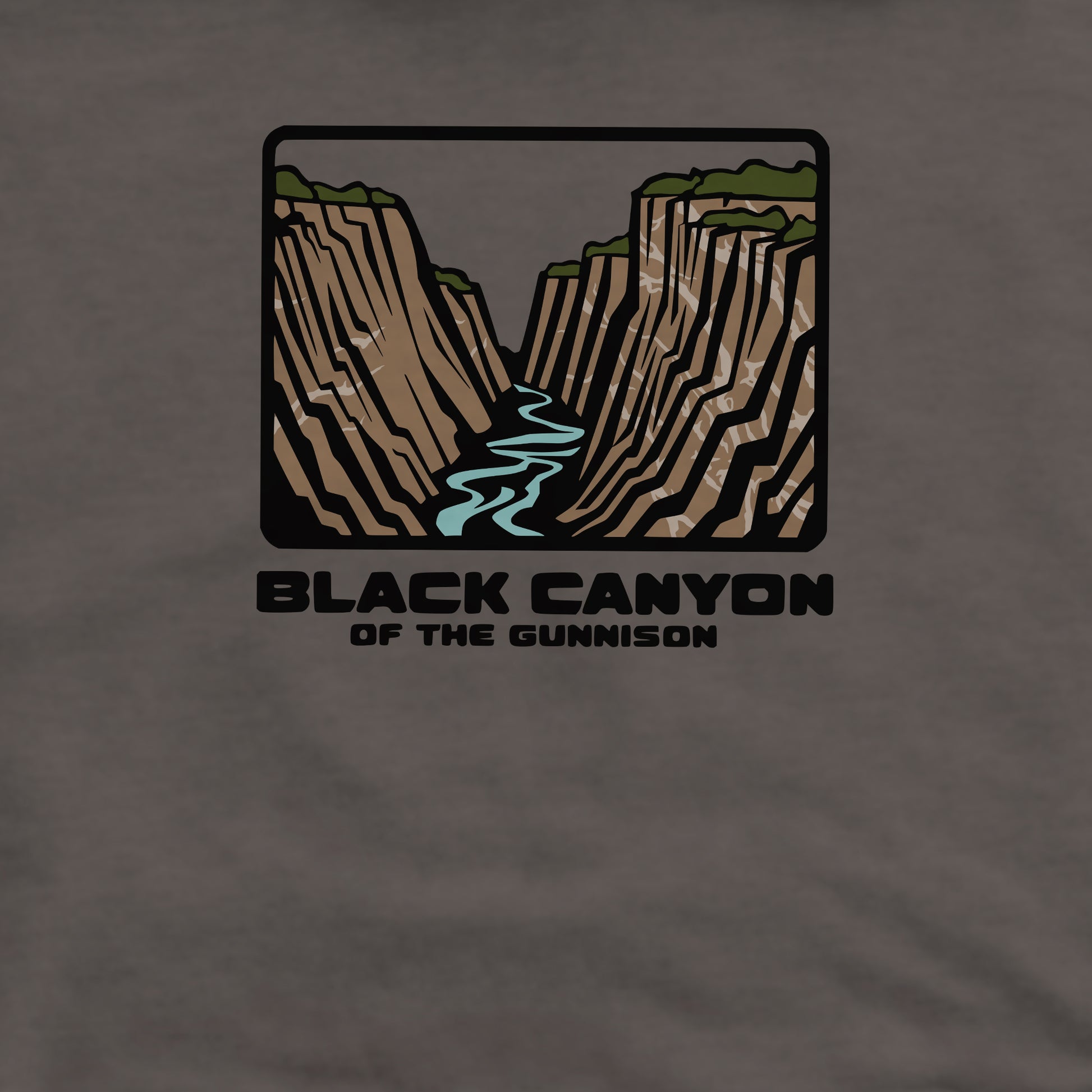 Black Canyon of the Gunnison National Park Crewneck Sweatshirt Adventure and Outdoors Themed Sweatshirt