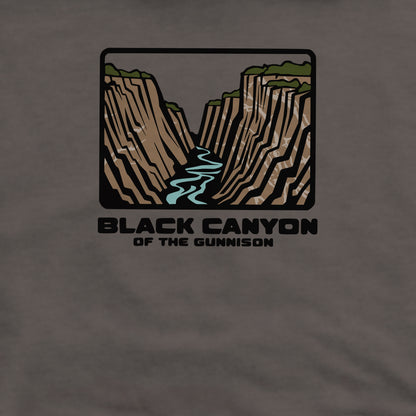 Black Canyon of the Gunnison National Park Crewneck Sweatshirt Adventure and Outdoors Themed Sweatshirt