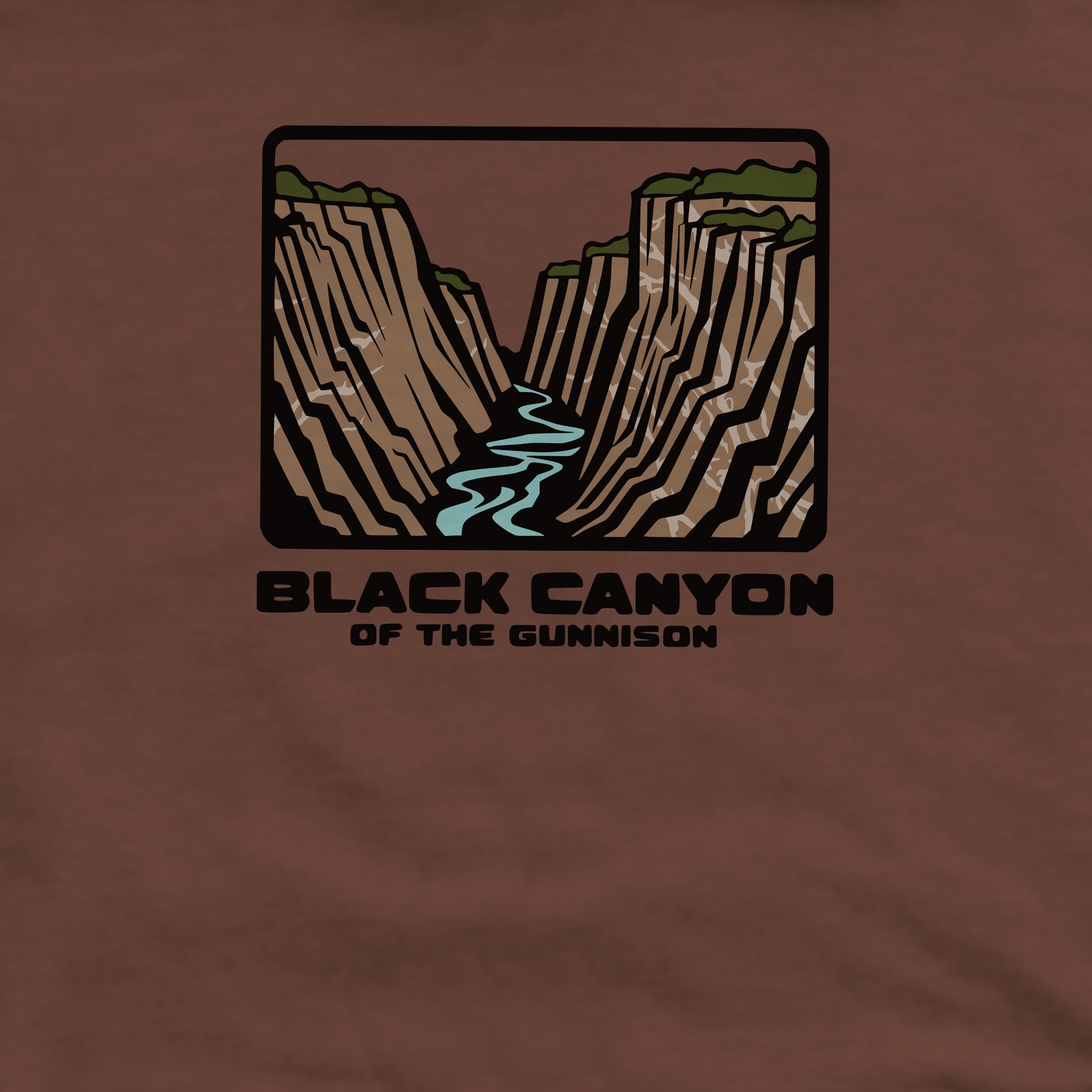 Black Canyon of the Gunnison National Park Crewneck Sweatshirt Adventure and Outdoors Themed Sweatshirt