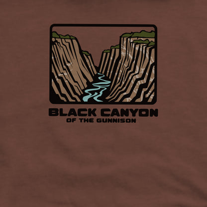 Black Canyon of the Gunnison National Park Crewneck Sweatshirt Adventure and Outdoors Themed Sweatshirt