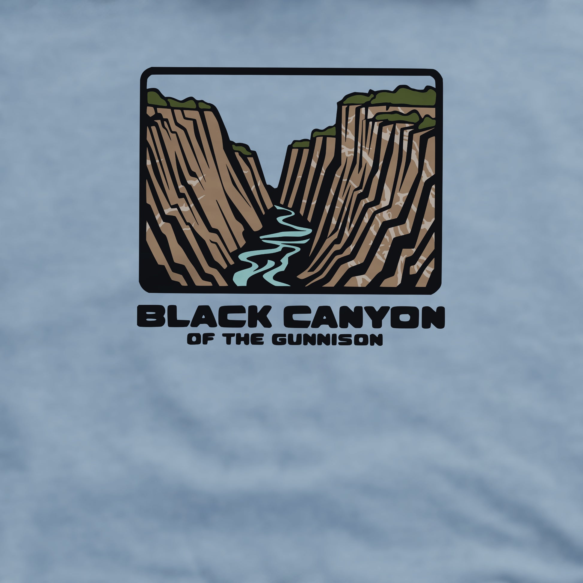 Black Canyon of the Gunnison National Park Crewneck Sweatshirt Adventure and Outdoors Themed Sweatshirt