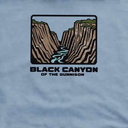 Black Canyon of the Gunnison National Park Crewneck Sweatshirt Adventure and Outdoors Themed Sweatshirt