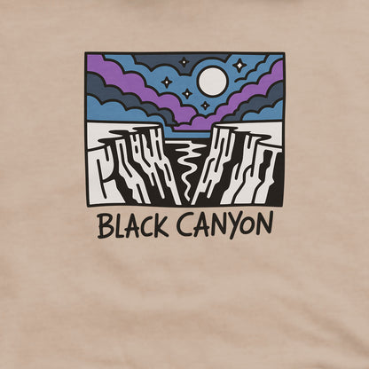Black Canyon of the Gunnison at Night Hoodie