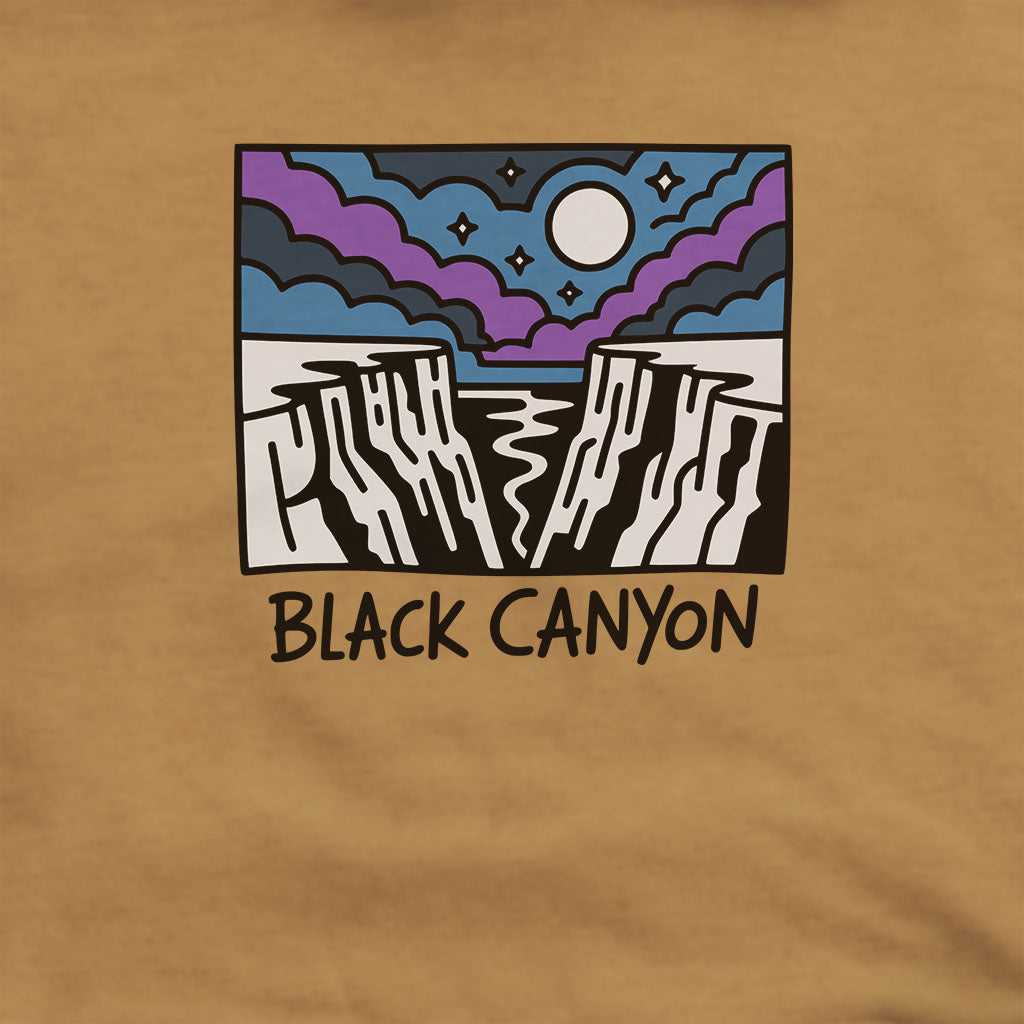 Black Canyon of the Gunnison at Night Hoodie